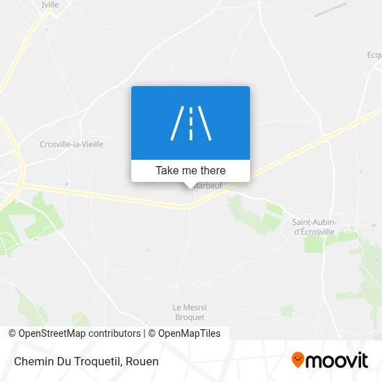 Chemin Du Troquetil map
