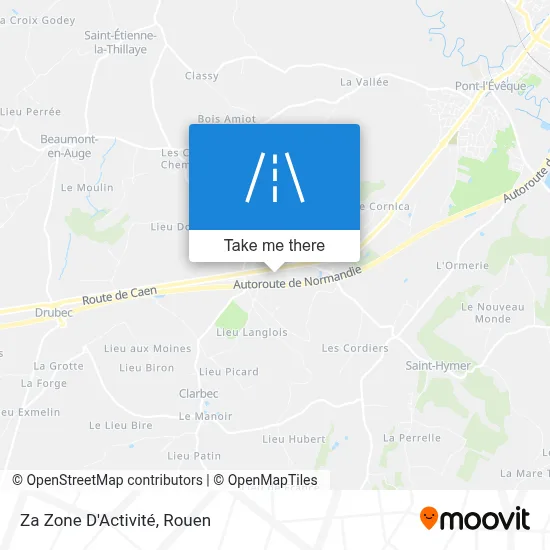 Za Zone D'Activité map