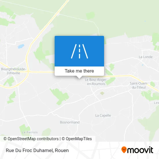 Rue Du Froc Duhamel map