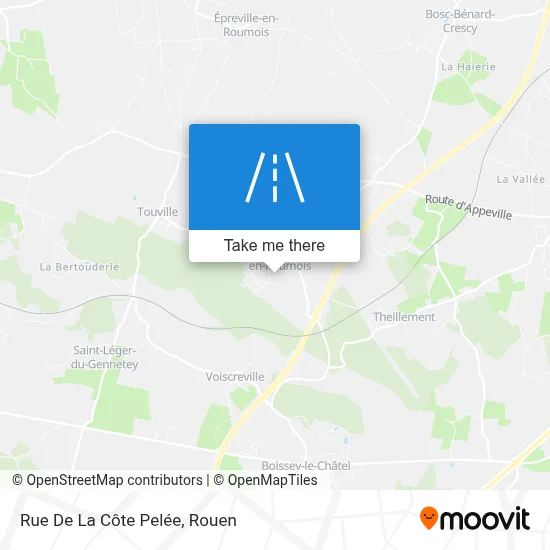 Rue De La Côte Pelée map