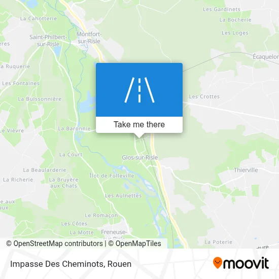 Impasse Des Cheminots map
