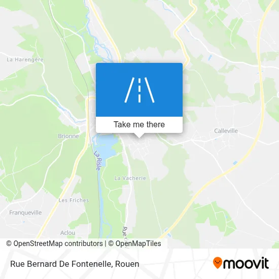 Rue Bernard De Fontenelle map