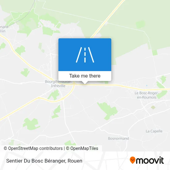 Sentier Du Bosc Béranger map