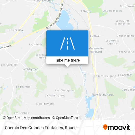 Chemin Des Grandes Fontaines map