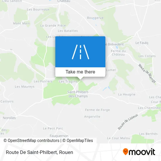 Route De Saint-Philbert map