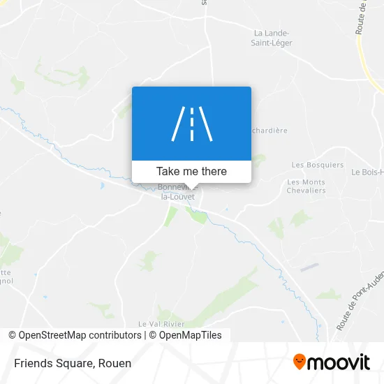 Place Des Amis map