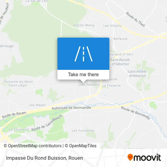 Impasse Du Rond Buisson map