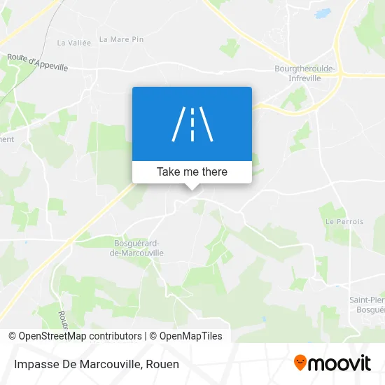 Impasse De Marcouville map