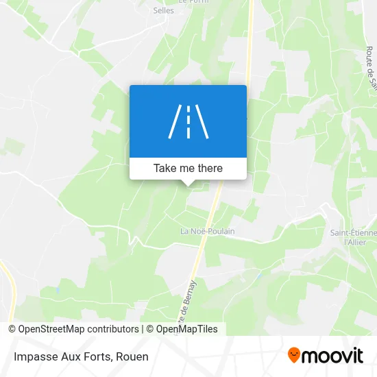 Impasse Aux Forts map