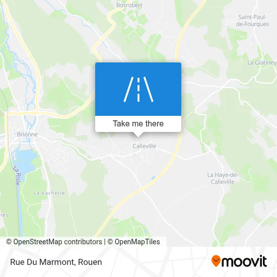 Mapa Rue Du Marmont