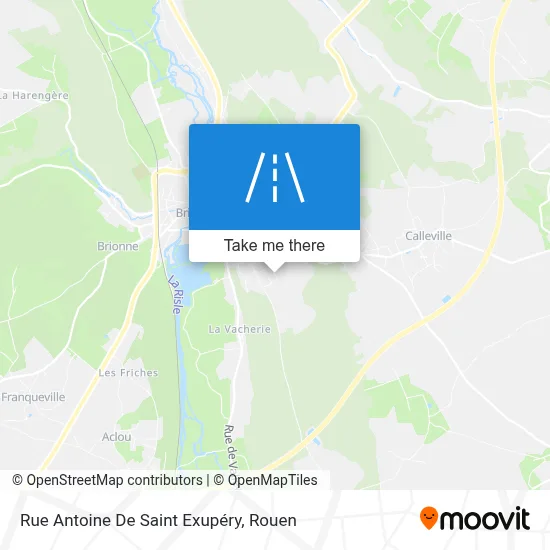 Rue Antoine De Saint Exupéry map