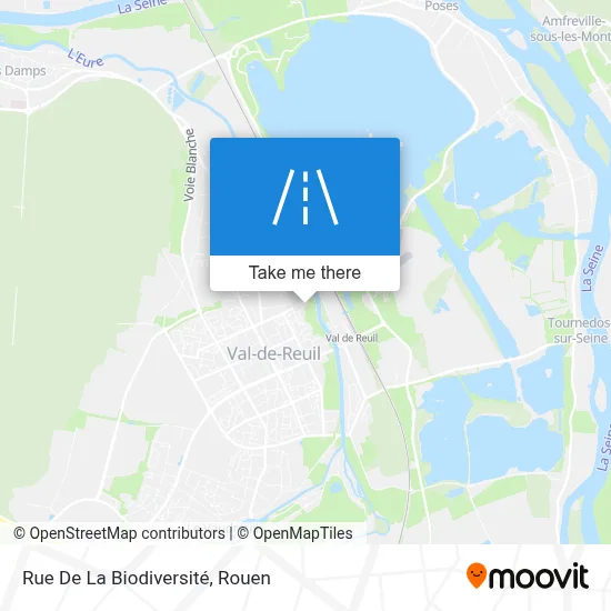 Mapa Rue De La Biodiversité