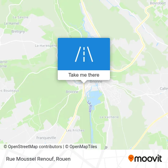 Rue Moussel Renouf map
