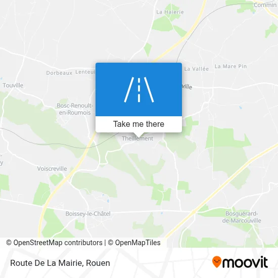 Route De La Mairie map