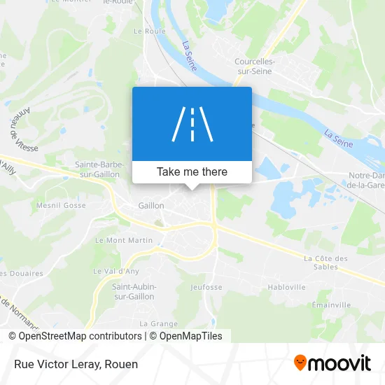 Rue Victor Leray map