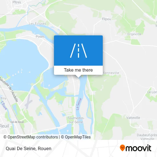 Quai De Seine map