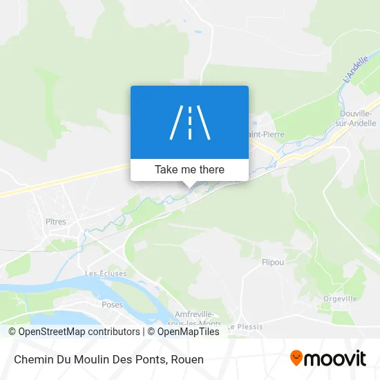 Chemin Du Moulin Des Ponts map