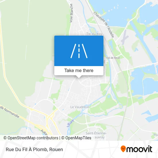 Rue Du Fil À Plomb map