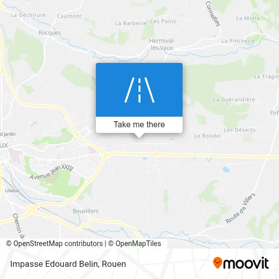 Impasse Edouard Belin map