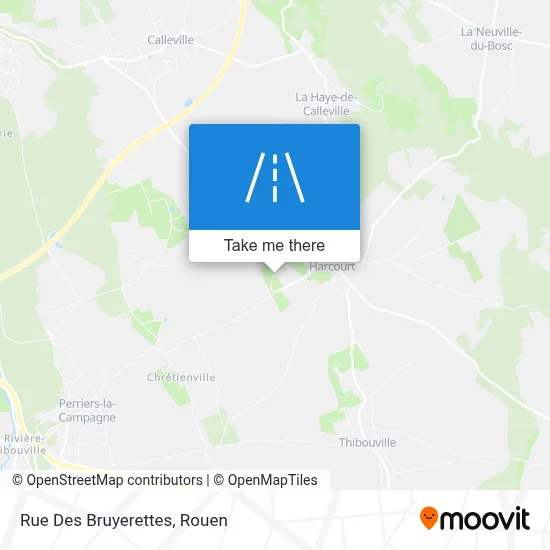 Rue Des Bruyerettes map