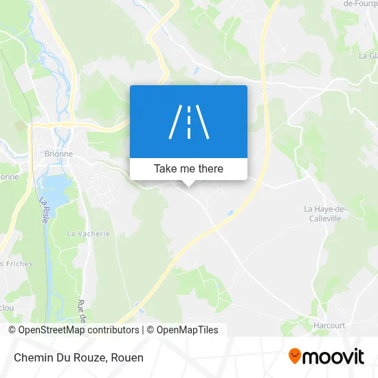 Chemin Du Rouze map