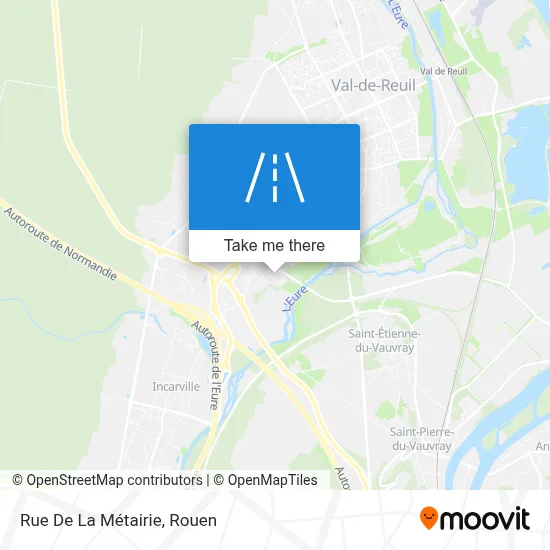Rue De La Métairie map