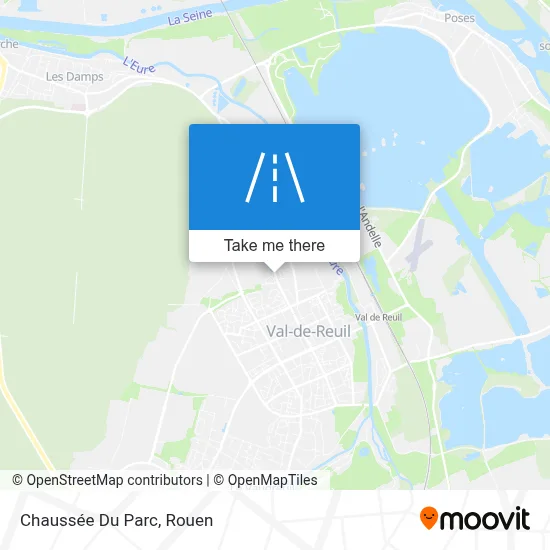 Chaussée Du Parc map
