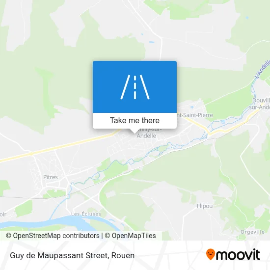 Rue Guy De Maupassant map