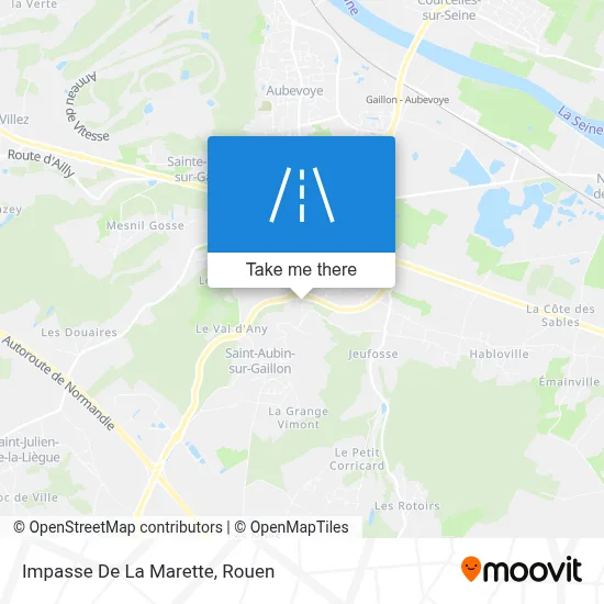 Impasse De La Marette map