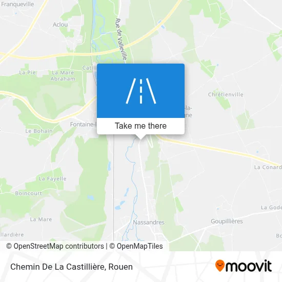 Chemin De La Castillière map