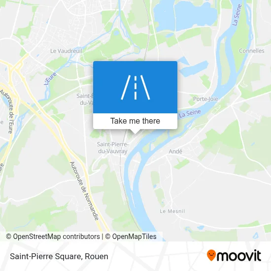 Place Saint-Pierre map
