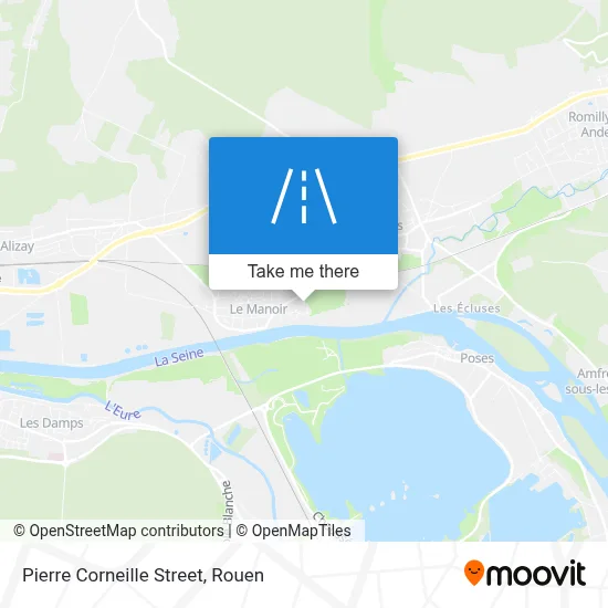 Mapa Rue Pierre Corneille