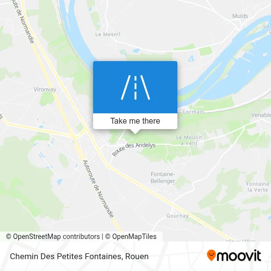 Chemin Des Petites Fontaines map