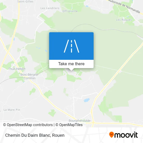 Chemin Du Daim Blanc map
