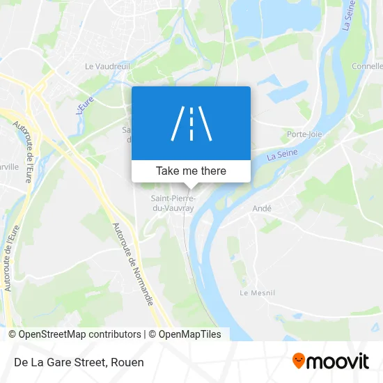 Rue De La Gare map