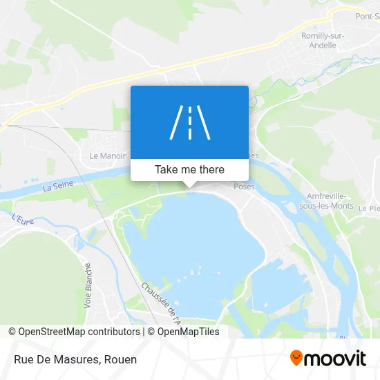 Mapa Rue De Masures