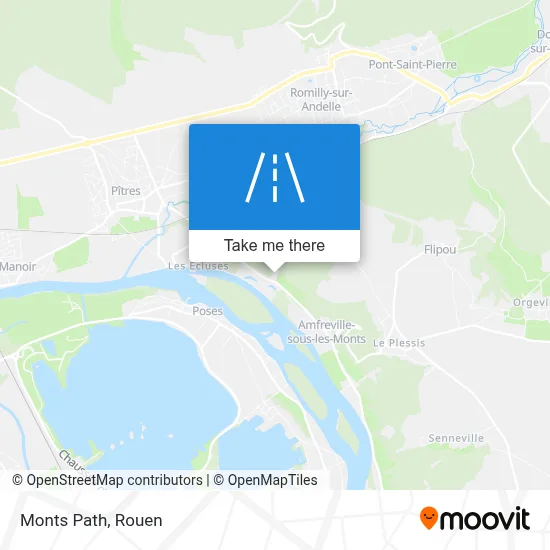 Chemin Des Monts map