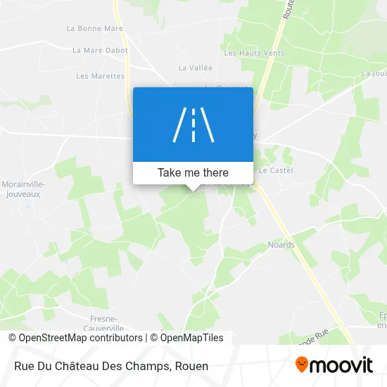 Rue Du Château Des Champs map