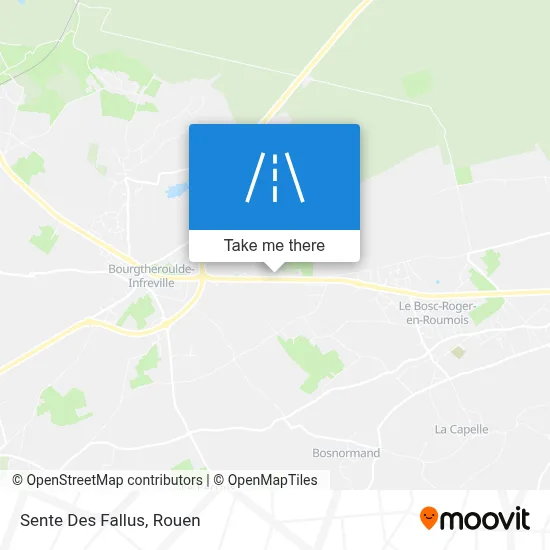 Sente Des Fallus map