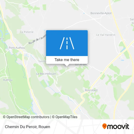Chemin Du Peroir map