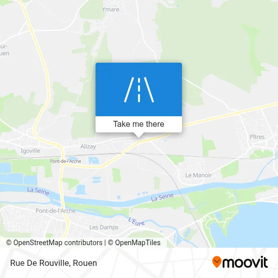 Rue De Rouville map