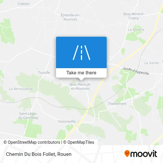Chemin Du Bois Follet map