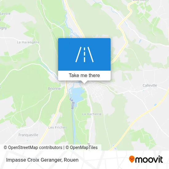 Impasse Croix Geranger map