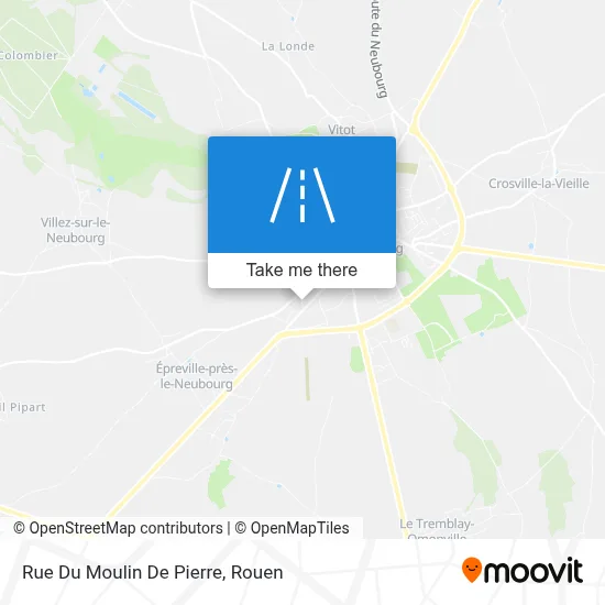 Rue Du Moulin De Pierre map