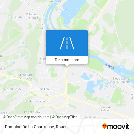 Domaine De La Chartreuse map