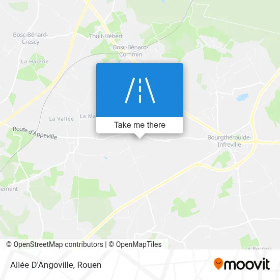 Allée D'Angoville map