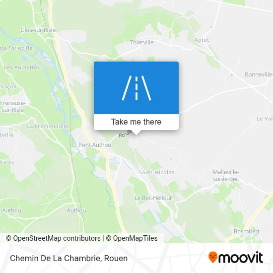 Chemin De La Chambrie map