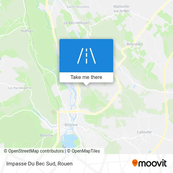 Impasse Du Bec Sud map