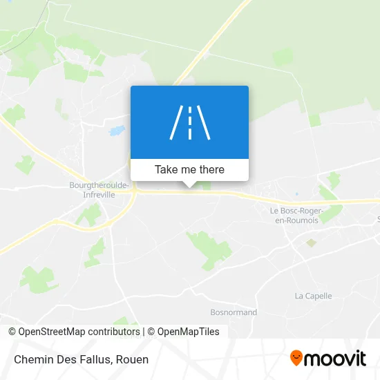 Mapa Chemin Des Fallus
