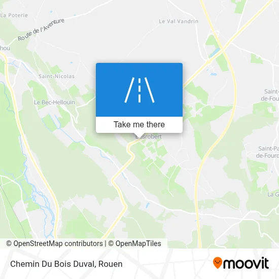 Chemin Du Bois Duval map